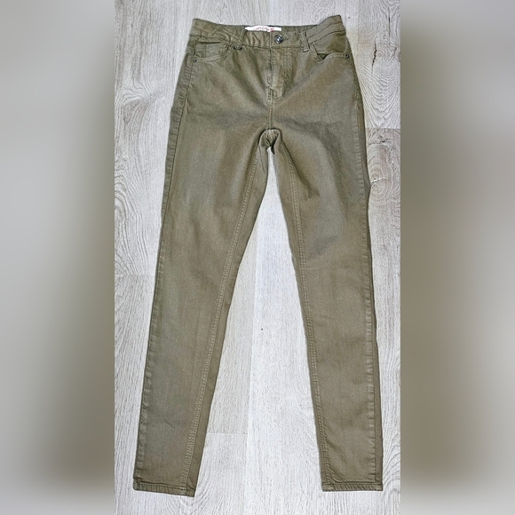 Pants - Size 24/34 Skinny High-Rise Olive Pants